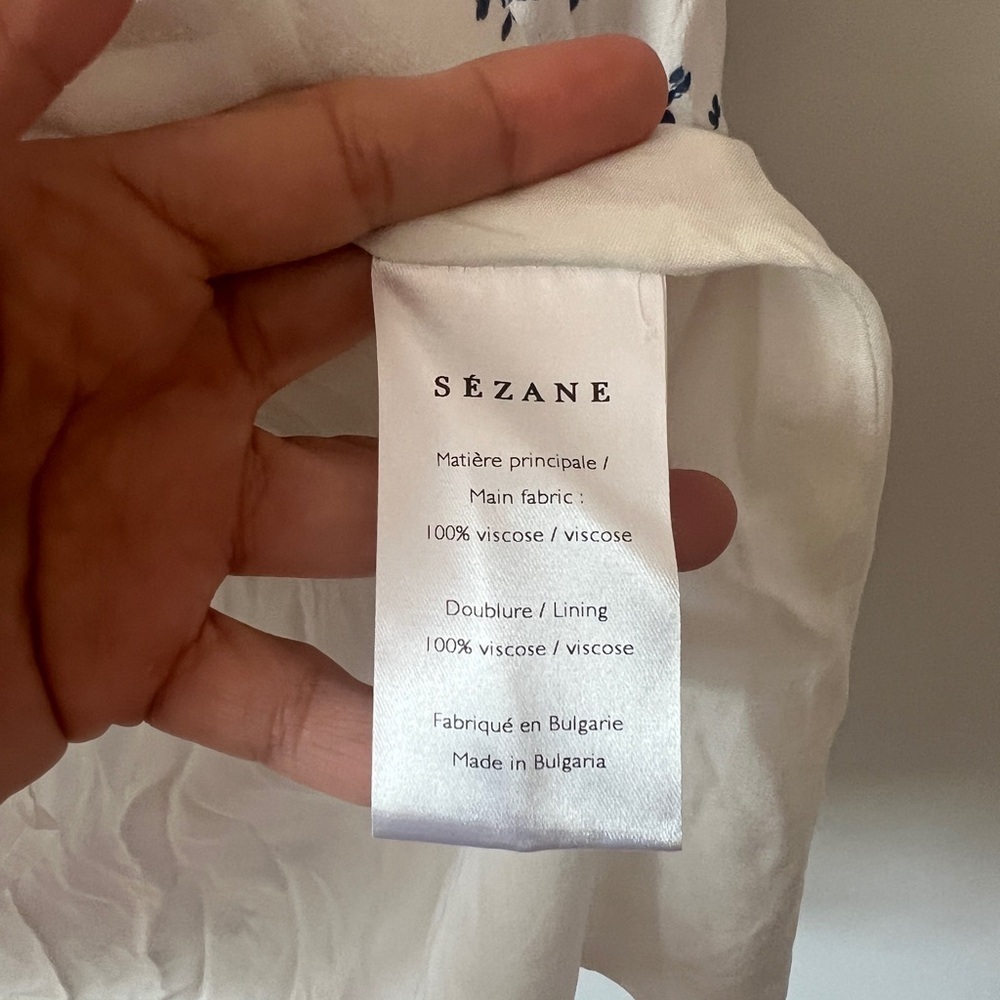 New Sezane Aurora Floral Dress Size 2​​ - Picture 5 of 7